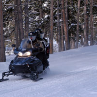 yellowstone winter use snowmobile