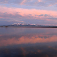 Some Yellowstone National Park visitors have reported hearing odd sounds in the skies above Yellowstone Lake on clear days in the early mornings. (Ruffin Prevost/Yellowstone Gate - click to enlarge)