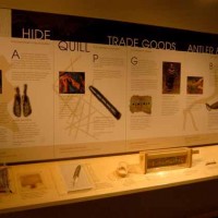 A museum at the Colter Bay Visitor Center in Grand Teton National Park tells the story of native peoples of the region and the surrounding intermountain West. (Ruffin Prevost/Yellowstone Gate)