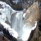 The Lower Falls at the Grand Canyon of the Yellowstone will be accessible by auto on Friday when some roads are opened in Yellowstone National Park.