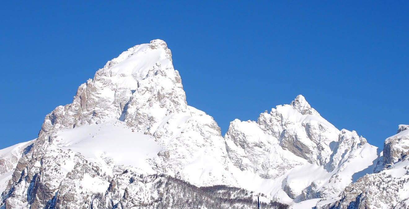 Heavy snows and high winds created whiteout conditions and stranded travelers Saturday night in Grand Teton National Park. (NPS photo - click to enlarge)