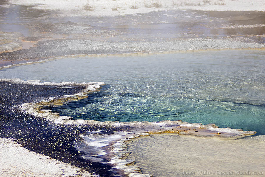 Doublet Pool in Yellowstone National Park