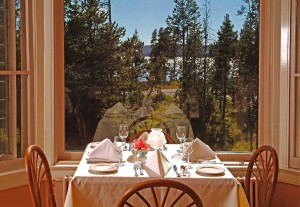 Yellowstone Park concessioner Xanterra Parks and Resorts sometimes serves special menu items to Lake Hotel dining guests using local, sustainably farmed products. (courtesy photo - click to enlarge)