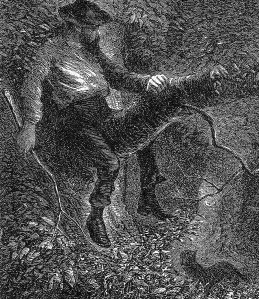 treedbylion2 Treed by a lion