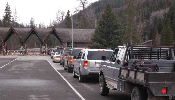 Yellowstone East Gate