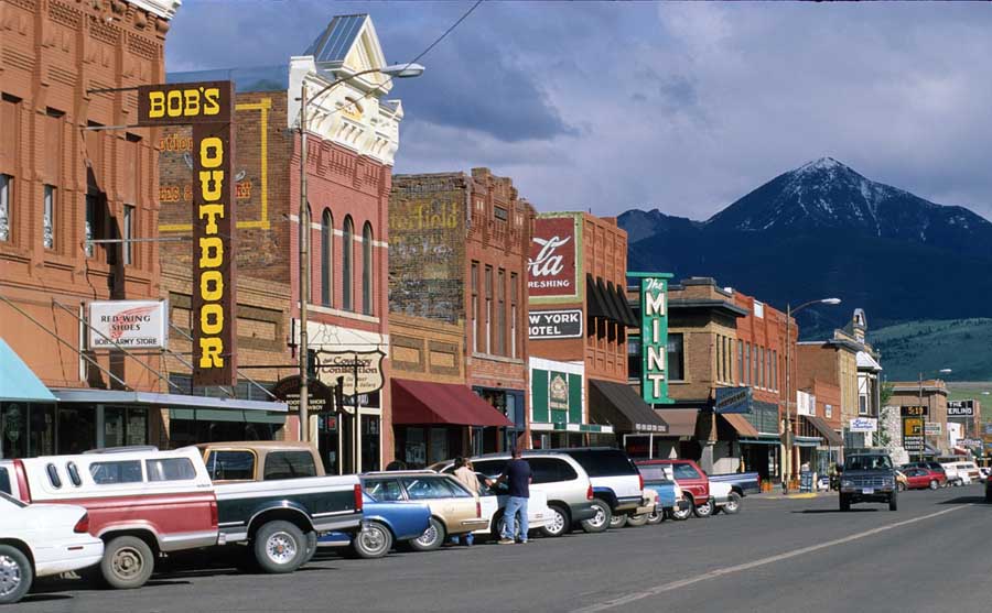 Livingston, Mont. and other gateway towns around Yellowstone National Park rely heavily on tourism to drive their local economies. (Montana Office of Tourism - click to enlarge)