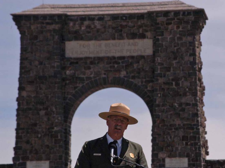 Yellowstone National Park Superintendent Dan Wenk has accepted a temporary position as interim president of the National Park Foundation in Washington, D.C.