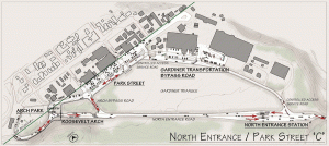 Gardiner Gateway Project street map
