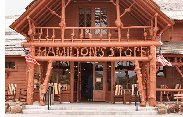 Hamilton's Lower Store at Old Faithful