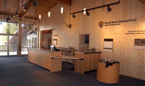 The Colter Bay Visitor Center in Grand Teton National Park was renovated last winter.(Yellowstone Gate/Ruffin Prevost - click to enlarge)