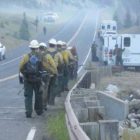 Fire crews continue to monitor and work to contain the Index Fire, northeast of Yellowstone National Park. (InciWeb photo - click to enlarge)