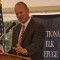 Wyoming Gov. Matt Mead speaks Saturday at the centennial celebration for the National Elk Refuge in Jackson, Wyo. (Yellowstone Gate/Ruffin Prevost - click to enlarge)