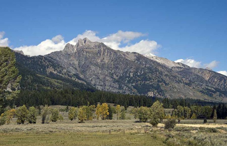 The Moose-Wilson Road connecting Grand Teton National Park and Wilson, Wyo., will soon close for the season. (File photo by Acroterion/Wikimedia Commons - click to enlarge)