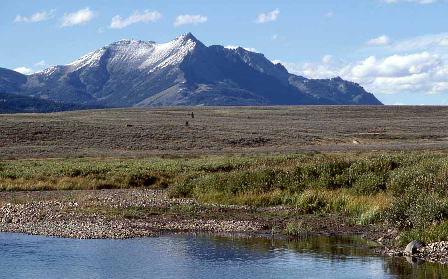 Electric Peak is nearly 11,000 feet above sea level and is located in the far northwestern corner of Yellowstone National Park, near Gardiner, Mont. (NPS file photo/J. Schmidt)