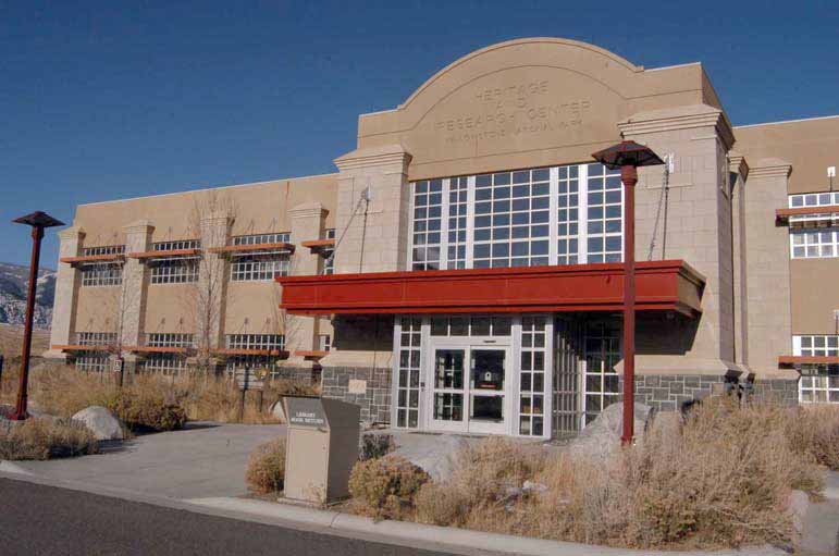 The Yellowstone Heritage and Research Center in Gardiner, Mont. hosts archives and other resources researchers use to learn about Yellowstone National Park science and history.