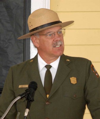 Yellowstone National Park Superintendent Dan Wenk said Tuesday that Lake Hotel was his favorite spot to dine and stay in the park.