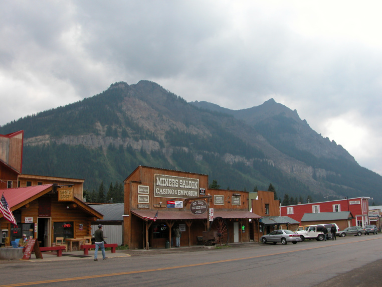 The Miner's Saloon is a popular watering hole in Cooke City, Mont., at the northeast border of Yellowstone National Park.