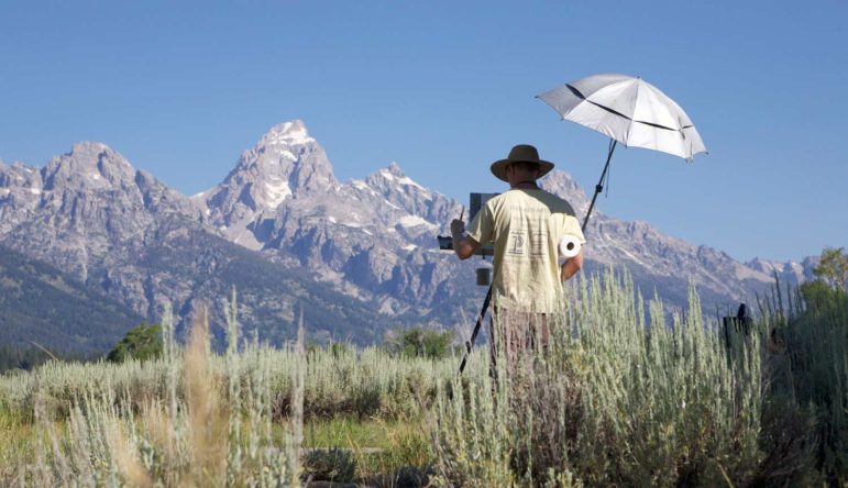 Over 40 professional artists will spend two weeks in Grand Teton National Park as they participate in the fourth annual Plein Air for the Park fine art exhibition and sale.  