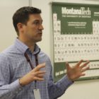 Craig Beals talks to his honors chemistry class Friday morning at Billings Senior High School.