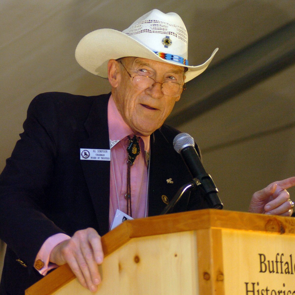 Alan K. Simpson, shoot-from-the-lip Wyoming statesman, dies at 93