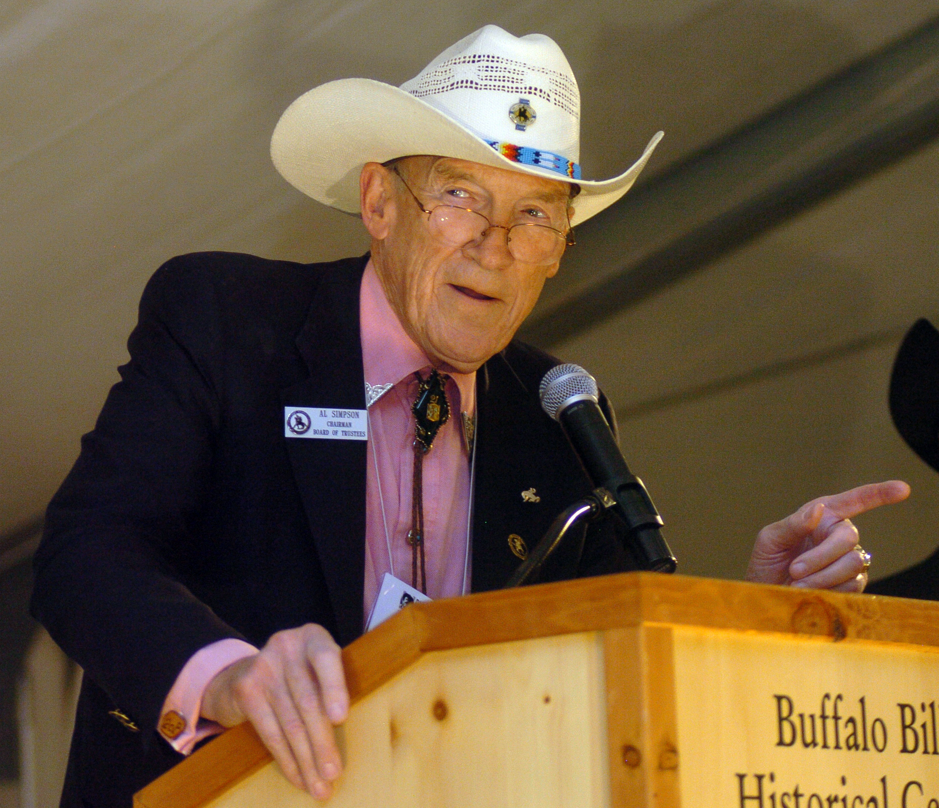 Alan K. Simpson, shoot-from-the-lip Wyoming statesman, dies at 93